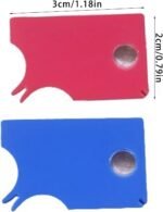 Magnifyer Lens Fleas Comb For Pet Safe Ticks Catching Card Easy To Use Cats Dog Grooming Accessories Efficient Tool Fleas Catcher Card For Dog And Cats - Image 6