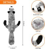 Squeaky Dog Toys No-Stuffing : 4-Pack Soft Plush Puppy Toys for Boredom - Durable for Small Medium Large Breed Playing/Chewing Indoor - Image 3