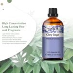 PHATOIL 1.01FL.OZ/30ML Clary Sage Essential Oil, Pure Essential Oils for Diffuser for Home and Office, DIY Candle and Soap Making - Image 3