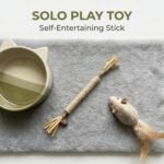 5 Pack Natural Silvervine Sticks for Cats, Cat Chew Toys for Teeth Cleaning & Dental Care - Calms Anxiety, Stress Relief for Indoor Cats, Catnip-Infused Interactive Playtime Dental Sticks - Image 6