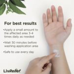 LivRelief Extra Strength Chronic Angry Pain Cream 100g - Image 3