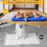 Dog Sleeping Bag, Outdoor Travel Dog Bed, Waterproof Camping Travel Pet Mat, Portable Folding Roll Up Cat Sleeping Bag for Outdoor Camping Hiking Backpacking, 33.9 x 25.2in (Blue) - Image 6