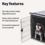 Amazon Basics Dog Cage Covers, Crate Covers for Dog Cages, 106.68 cm - Image 3