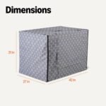 Amazon Basics Dog Cage Covers, Crate Covers for Dog Cages, 106.68 cm - Image 6