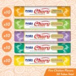 INABA Churu Cat Treats, Grain-Free, Lickable & Twins for Cats, Shredded Chicken & Broth Gelée Side Dish/Topper Cups - Image 5