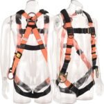3 D-Ring Industrial Fall Protection Safety Harness with Detachable Shoulder Paddings CSA & ANSI Compliant Full Body Personal Protection Equipment 5-Point Adjustment Universal 310 lbs - Image 2