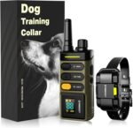 ABBIDOT Shock Collar - 5280FT Dog Training Collar with Remote, 2-Mode Stimulation, Constant Vibration, Tone, Night Light, Waterproof Rechargeble E Collar for Medium Large Dogs with Pocket Clip - Image 2