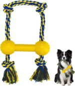 ASOCEA Interactive Dog Rope Toys Tug of War, Tough Toys for Boredom Cotton Pull Rope Toy for Small Medium Dog Chew Toys Teeth Cleaning - Image 2