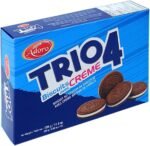 Adoro Trio 4 - Chocolate and Vanilla Cream Sandwich Biscuits | 336g Pack | Made with Premium Quality Ingredients | Perfect Treat for Sharing - Image 2