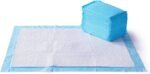Amazon Basics Dog and Puppy Pee Pads with 5-Layer Leak-Proof Design and Quick-Dry Surface for Potty Training, Heavy Duty Absorbency, X-Large, 28 x 34 Inch - Pack of 25, Blue & White - Image 2