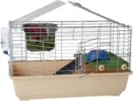 Amazon Basics Small Animal Cage Habitat With Accessories - 32 x 22 x 18 Inches, Standard - Image 2