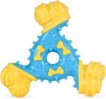 Arm & Hammer for Pets Nubbies TriBone Dog Dental Toy| Best Dog Chew Toy for Moderate Chewers | Dog Dental Toy Helps Reduce Plaque & Tartar | Peanut Butter Flavor Baking Soda - Image 2