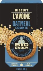BIG DADDY Cookies Oatmeal Cookies, Soft & Tender Home-baked Style Gourmet Cookies, Contains 8 cookies (Individually Wrapped), 800g - Image 2