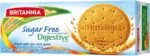 BRITANNIA Digestive Sugar Free Tea Time Cookies 12.34oz (Pack of 1-350g) - Healthy Snacks Breakfast, Lunch Snacks Whole Wheat Flavor - Light & Crispy Toasted - Suitable for Vegetarian - Image 2