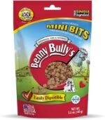 Benny Bullys Mini Bits - Freeze Dried Chicken Heart Dog Treats | Low Calorie, Grain Free, Natural & Healthy Training Snacks for Puppies, Dogs, and Pets - 103g/ 3.6oz - Image 2