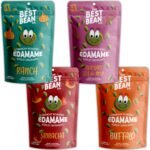Best Bean Co. - Roasted Edamame Snack - Variety Pack (4 x 100g Bags) - 21g Protein Per Serving - Buffalo, Sea Salt, Sriracha & Ranch - High-Protein, Low-Carb, Keto-Friendly, by Urbani - Image 2