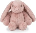 Best Pet Supplies Interactive Bunny Buddy Dog Toy with Crinkle and Squeaky Enrichment for Small and Medium Breed Puppies or Dogs, Cute and Plush - Bunny (Mauve), Small - Image 2