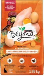 Beyond Grain Free Natural Dry Cat Food, Farm-Raised Chicken & Egg - 1.36 kg Bag - Image 2