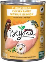 Beyond Natural Wet Dog Food, Chicken, Carrot & Pea Ground Entree - 368 g Can (12 Pack) - Image 2