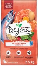 Beyond Simply Natural Dry Cat Food, Salmon & Whole Brown Rice - 2.72 kg Bag - Image 2