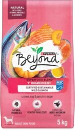 Beyond Superfood Blend Natural Dry Dog Food, Wild Caught Salmon, Egg & Pumpkin - 5 kg Bag - Image 2