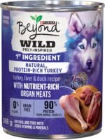 Beyond Wild Wet Dog Food, Turkey, Liver & Duck Recipe - 368 g Can (12 Pack) - Image 2