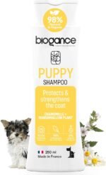 Biogance Puppy Shampoo with Chamomile & Marshmallow Extracts (250ml) – Gentle Cleansing & Conditioning for Puppies – Paraben-Free – Made in France - Image 2