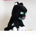 Black Cat Plush Toys,7"/18cm Game Plush for Birthday Gift (Black Cat) - Image 2