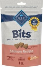 Blue Buffalo Bits Natural Dog Treats, Salmon, 4oz (Pack of 1) - Image 2