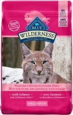 Blue Buffalo Wilderness High Protein Grain Free, Natural Adult Dry Cat Food, Salmon 4.9 Kg Bag - Large Bag, Kibble - Image 2