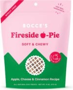 Bocce’s Bakery Fireside Apple Pie Treats for Dogs, Wheat-Free Everyday Dog Treats, Made with Real Ingredients, Baked in The USA, All-Natural Soft & Chewy Cookies, Apples, Cheese & Cinnamon, 6 oz - Image 2