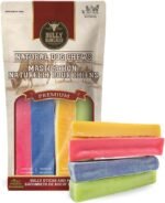 Bully Bunches Premium Flavored Himalayan Yak Chew for Dogs, 100g, All-Natural, Long-Lasting, Authentic Yak Milk, Healthy Dental Chew (Strawberry, Blueberry, Mint & Cheese Yak Chews, Medium, 4 Pack) - Image 2