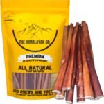 Bully Sticks for Dogs - Bully Sticks Dog Chew Treat - *(12 INCH Standard Size 10 Pack Approx. 500 Grams)* - Low to No Odor Bull Pizzle - Long Lasting - Dental Chew - Image 2