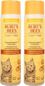 Burt's Bees for Cats Hypoallergenic Shampoo with Shea Butter & Honey | Moisturizing & Nourishing Cat Shampoo | Cruelty Free, Sulfate & Paraben Free, pH Balanced for Cats - Made in USA, 10 Oz - 2 Pack - Image 2