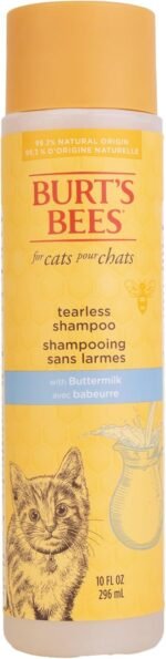 Burt's Bees for Cats Tearless Kitten Shampoo with Buttermilk, 10 Ozs - Image 2