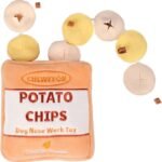 CHEWFFON Dog Puzzle Toys, Puppy Toys, Interactive Puppy Toys, Dog Enrichment Toys, Crinkle Dog Games, Durable Hide and Seek Toy,Nose Work Dogs Toy (Level 2) - Image 2