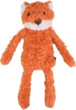 CHEWFFON No Stuffing Dog Toy, Interactive Dog Toy, Plush Puppy Squeaky Toy with Fox Design, Dog Puzzle Toy Stress Release Game for Boredom, Crinkle Snuffle Puzzle Toy for Small Medium and Large Dogs - Image 2