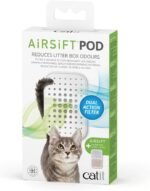 Catit Airsift Dual Action Odour Reducing Pod, Cat Litter Deodorizer, Cat Odor Eliminator, Litter Box Deodorizer, Pet Deodorizer - Image 2