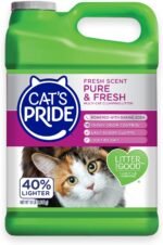 Cat's Pride Premium Lightweight Clumping Litter: Pure & Fresh - Up to 10 Days of Powerful Odor Control - Multi-Cat, Scented, 10 Pounds - Image 2