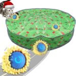 Christmas Interactive Cat Toys for Indoor Cats, Electric Rolling Cat Ball in Pouch, Simulation Hunting Toys for Cats, Hunting Hood with Cat Ball, Rechargeable Hide and Seek Cat Toy - Image 2