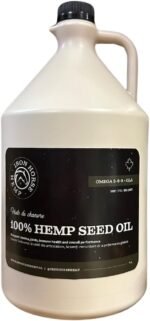 Cold-Pressed Pure100% Hemp Seed Oil, Non-GMO Veterinary Health Product for Dogs, Horses with Omega Fatty Acids 3-6-9 + GLA - Image 2