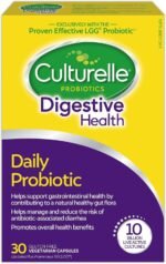 Culturelle Daily Digestive Health Daily Probiotic for Men and Women | With 100% Naturally Sourced Lactobacillus GG Strain †††††† | Pharmacist Recommended ††††† | Gluten Free and Vegan | 30 Count Capsules - Image 2