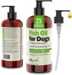 Deley Naturals Fish Oil for Dogs 2X Omega - Icelandic Fish Oil for Dogs - Dog Supplements with Omega 3 6 9 for Skin and Immunity - Vitamins and Supplements High EPA & DHA for Optimal Wellness - 946ml - Image 2