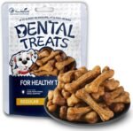 Dental Chew Beef Sticks for Dogs Teeth Cleaning, Chew Toy Treats for Puppy Medium Dogs (S, Cheese) - Image 2