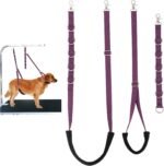 Dog Grooming Belly Band and Loops - Pet Table Arm Accessories, Extension Straps, Loop Extender Strap - Image 2