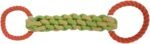 Dog Rope Toy for Large Dogs, Orange & Blue Braided Rope with Round Handles, Durable Dog Chew Toys, Ideal Toys for Tug of Toy & Teeth Cleaning,Aggressive Chewers (Yellow-Green) - Image 2