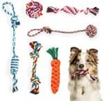 Dog Rope Toys for Aggressive Chewers, XIACIBDUS Dog Chew Toy Dog Toys for Puppy Teething, Durable Small Dog Toys Tug of War Dog Toy for Medium Small Dogs 6 Pack - Image 2
