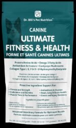 Dr. Bill’s Canine Ultimate Fitness & Health (340g) | Complete Multivitamin for Dogs | Pet Supplement | Includes Coenzyme Q-10, Vitamin E, Vitamin D-3, Biotin, Folic Acid, and Hyaluronic Acid - Image 2