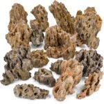 Dragon Stone Aquarium Rocks 5lb Seiryu Stone for Fish Aquariums Landscaping Model Fish Tanks Terrariums Vivariums Paludarium Amphibian Enclosures(2-4 inches) - Image 2