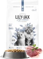Dry Cat Food 1.4 kg - Duck Recipe Grain Free - No Corn or Soy - Protein Rich - Kitten Food - Adult Cat Food by Lily & Jax - Image 2